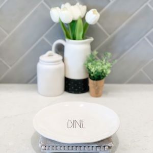 🚨 FINAL DROP. CLOSING 9.16 🚨 Rae Dunn OG DINE Dinner Plate- Single